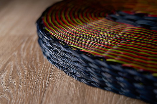 Bounty Kitchenware: Blue Woven Placemats (Set of 6)