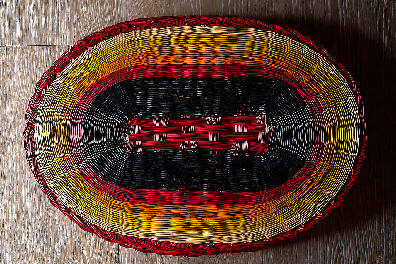 Bounty Kitchenware: Red Woven Placemats (Set of 6)