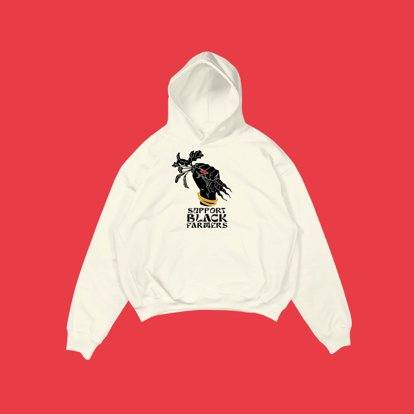 support black farmers hoodie