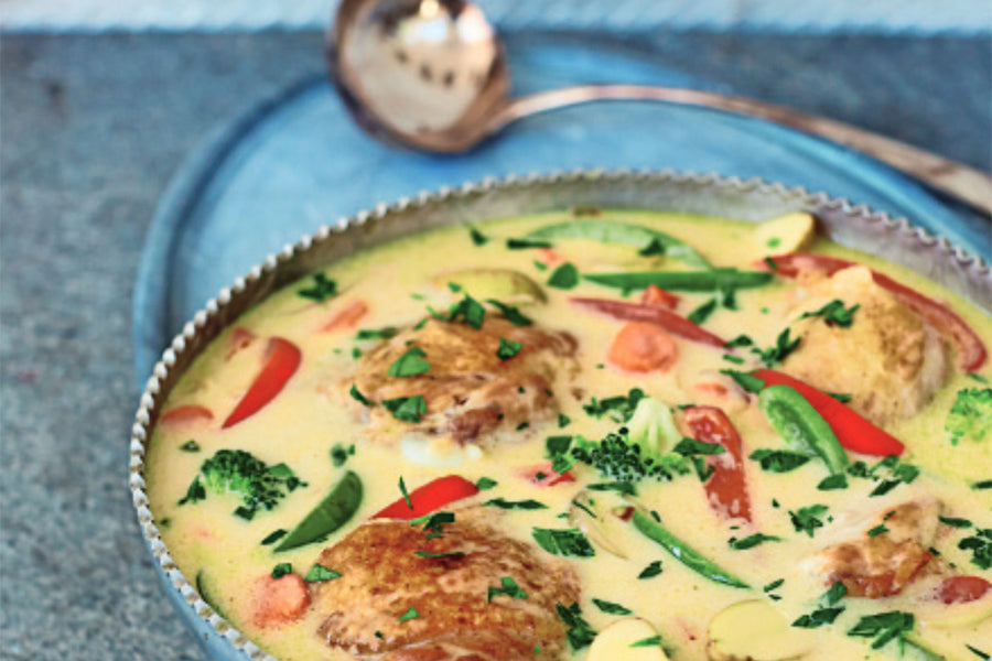 Coconut Curry with Chicken & Vegetables