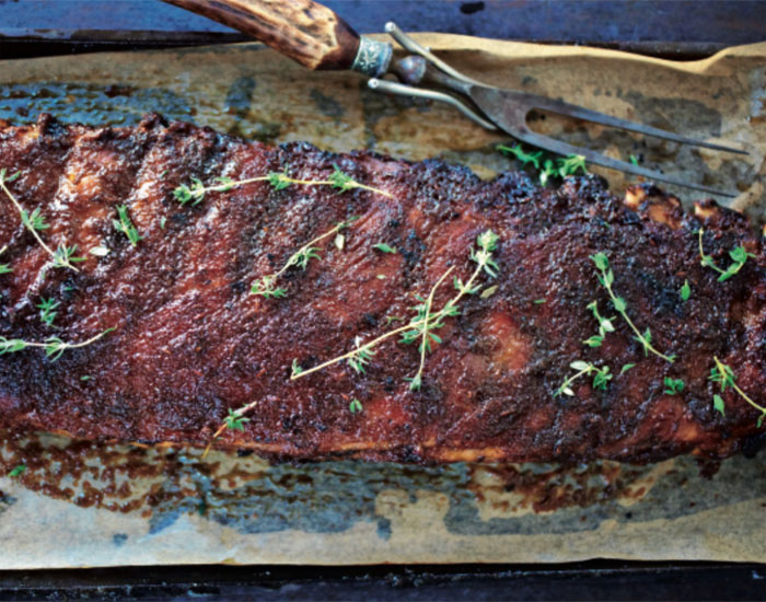 Jerk Ribs w/ Brown Sugar Rub