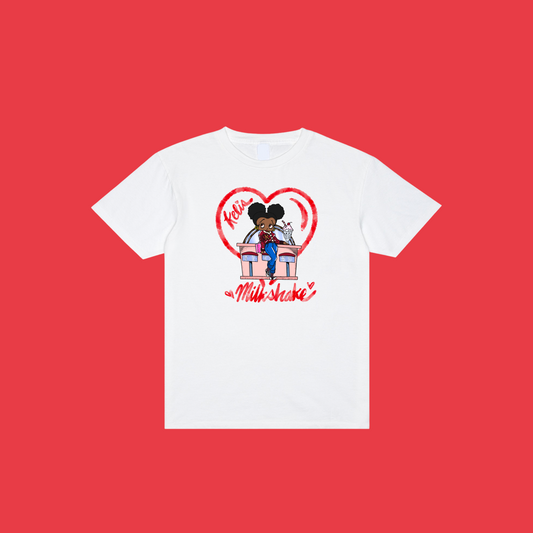 Kelis Milkshake -white Tshirt