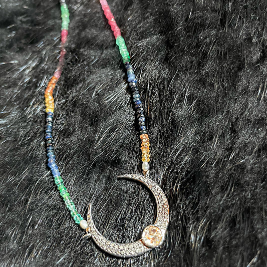 Necklace: Moonlight and the Rainbow