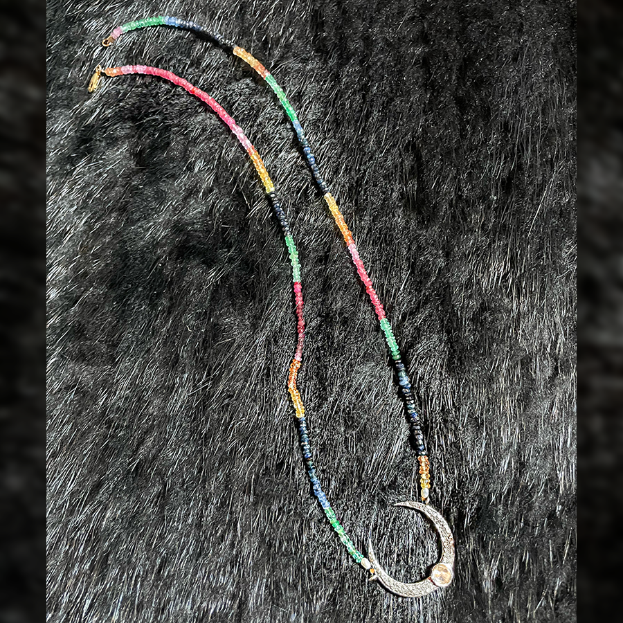 Necklace: Moonlight and the Rainbow