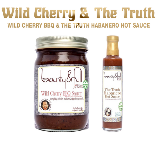 Sauce 2-Packs: Wild Cherry BBQ + "The Truth" Habanero Hot Sauce