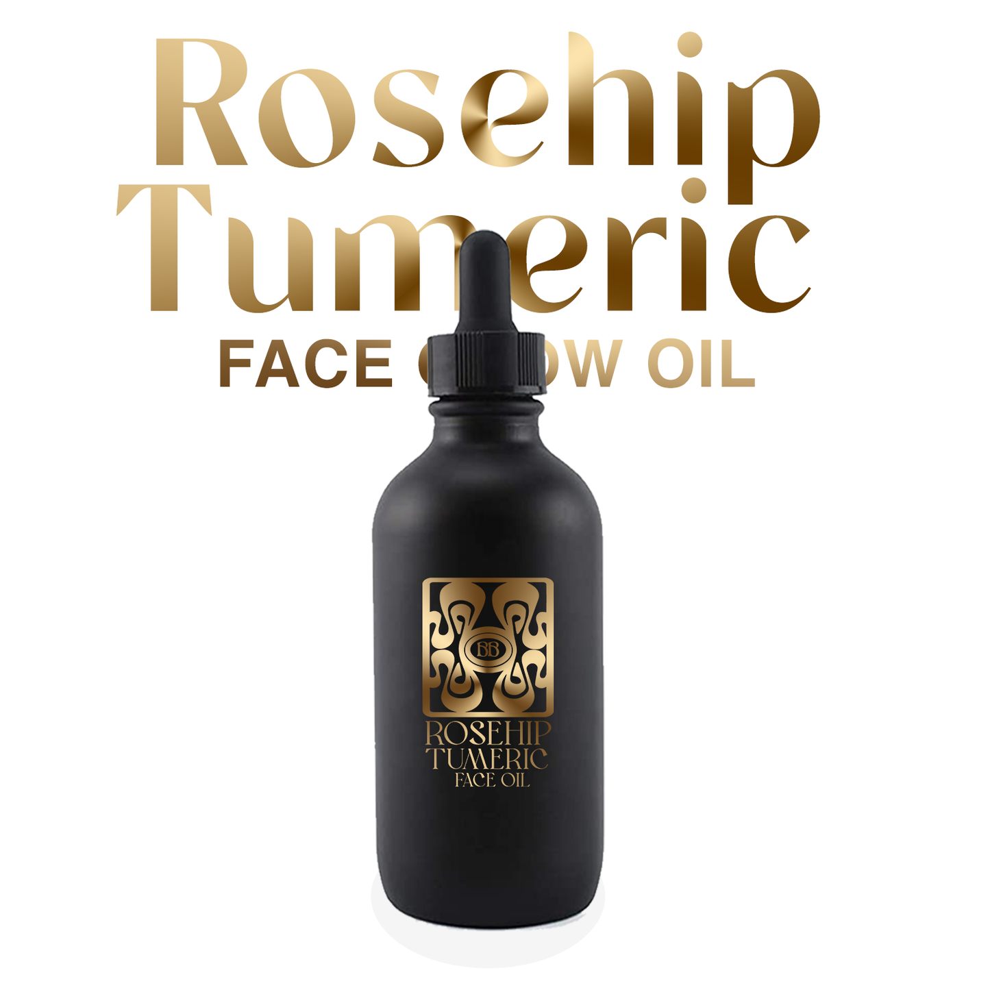 Organic Cold Pressed Rosehip & turmeric Face Glow Oil - B&F Subscriptions
