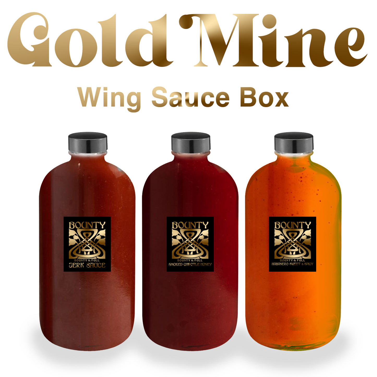 GOLD MINE Wing Sauce Box
